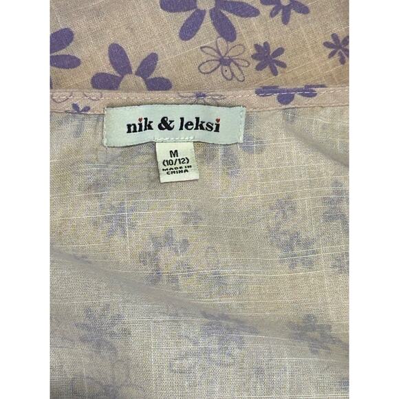 Nik & Leksi Girls size 10/12 Floral Set - Picture 6 of 6